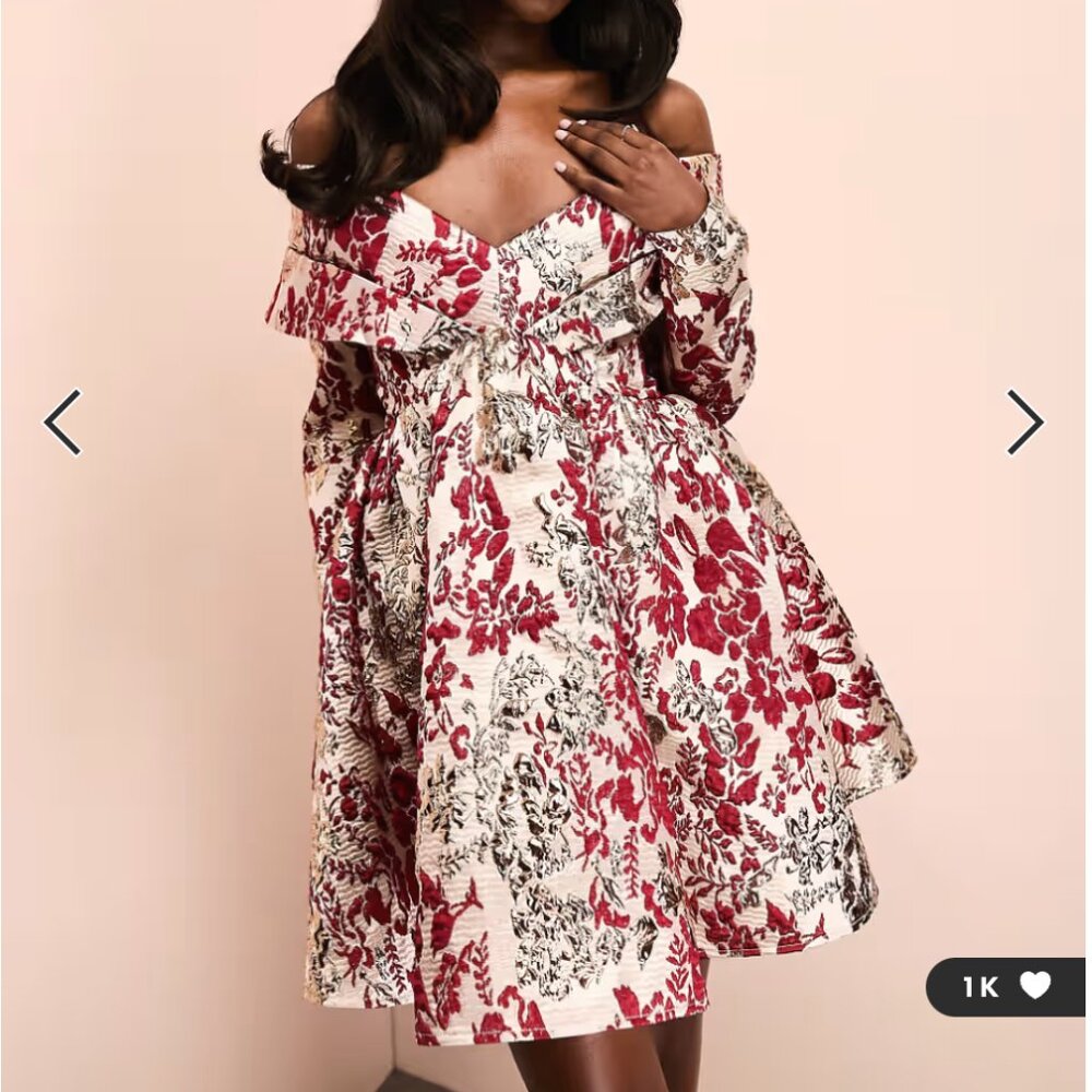 ASOS LUXE Skater Dress